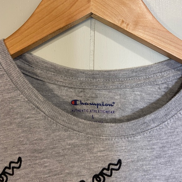 Champion logo grey t shirt - Picture 7 of 7